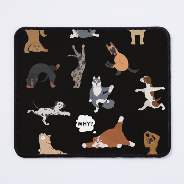 Item preview, yoga for dogs designed and sold by misslizzyspin.