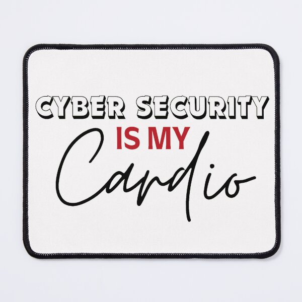 Item preview, Cyber Security Is My Cardio designed and sold by tshirtfever.
