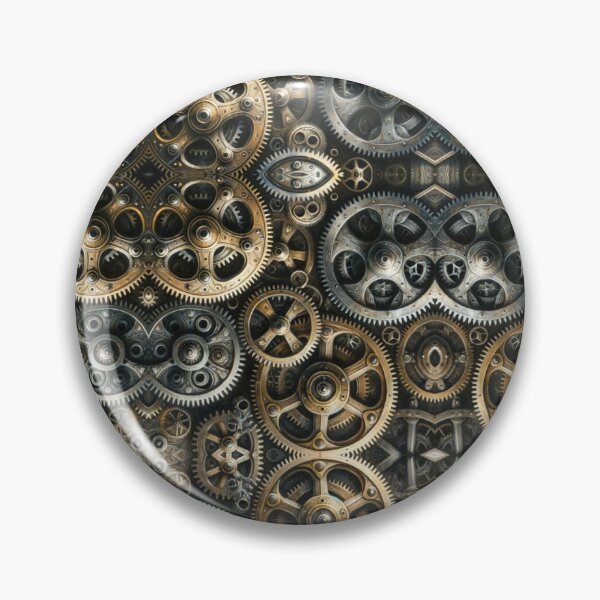 Artikelvorschau, Steampunk-Zahnradmuster entworfen und verkauft von NovosArt.