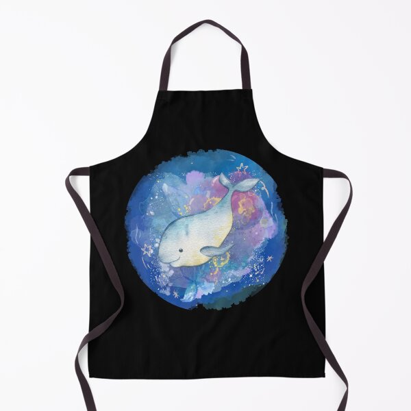 Item preview, Cute Beluga Whale Watercolor Style Illustration designed and sold by kuremureDesign.