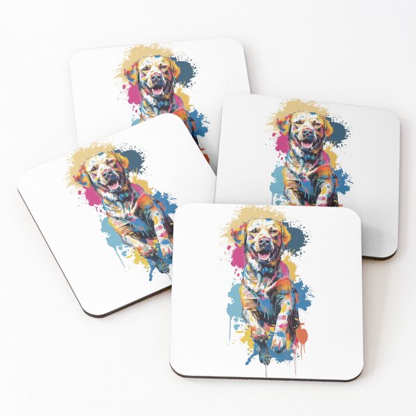 Item preview, Colorful Labrador Graphic designed and sold by ThunyChiao.