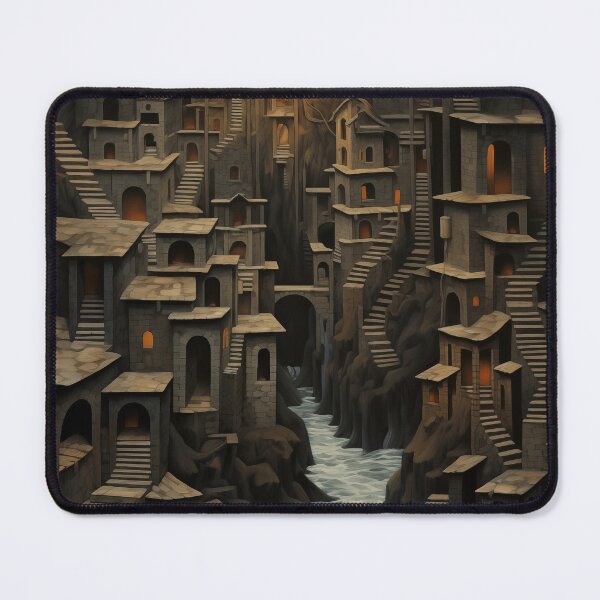 Item preview, Village on a cliff designed and sold by hermeneutic.