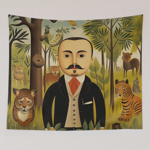 Item preview, Henri Rousseau | cute style designed and sold by ComicsFactory.