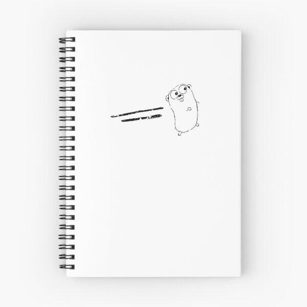 Item preview, Go Golang Official Logo Mascot (Grunge) T-Shirt designed and sold by Rainwater Merch.