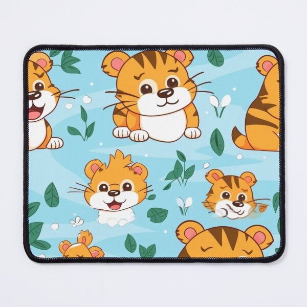 Item preview, Tiger's Playful Pounce designed and sold by Familypattern.