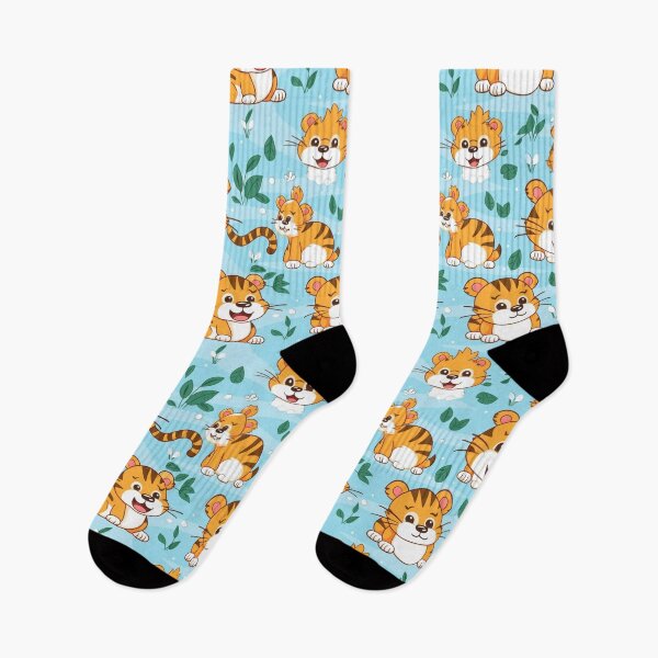 Item preview, Tiger's Playful Pounce designed and sold by Familypattern.