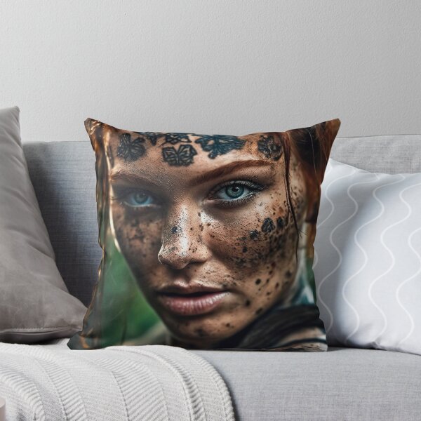 Item preview, Photo realistic adventurer redhead beauty crawling in mud -02 designed and sold by zotilus.