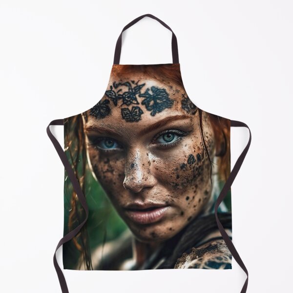 Item preview, Photo realistic adventurer redhead beauty crawling in mud -02 designed and sold by zotilus.