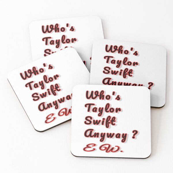 Taylor Swift All Too Well Lyrics Coasters (Set of 4) for Sale by