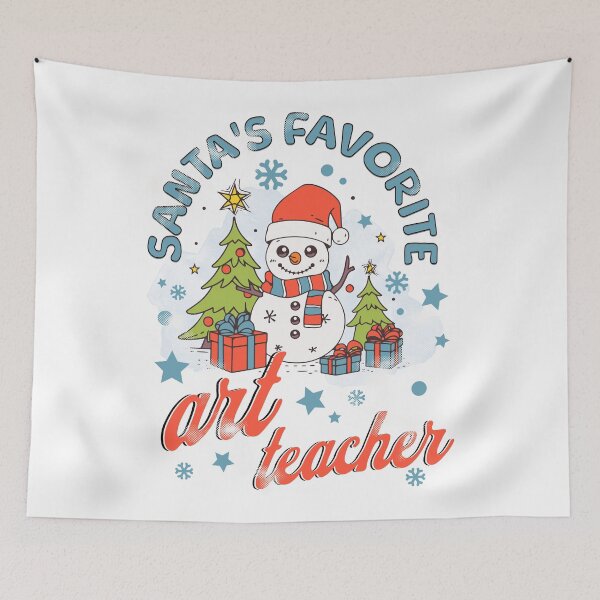 Item preview, Santa's Favorite Art Teacher designed and sold by TempoTees.