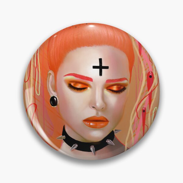 Item preview, Fire Woman in Orange designed and sold by ArabellaProffer.