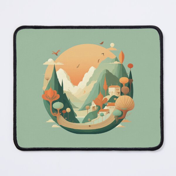 Item preview, Village in an Enchanted Forest designed and sold by XikilloconX.