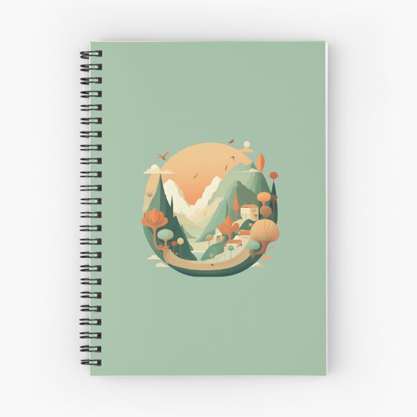 Item preview, Village in an Enchanted Forest designed and sold by XikilloconX.