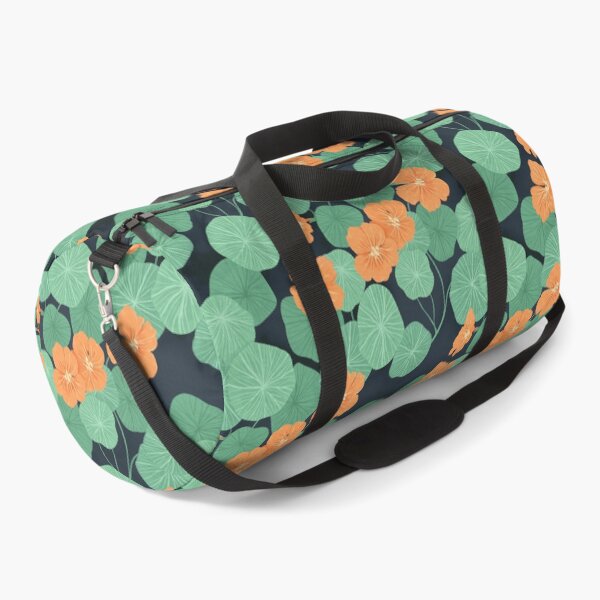 Item preview, Nasturtiums on navy designed and sold by lauragraves.