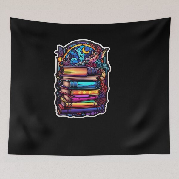 Item preview, Book Aesthetic, Set of Colorful Books  designed and sold by Desfix.