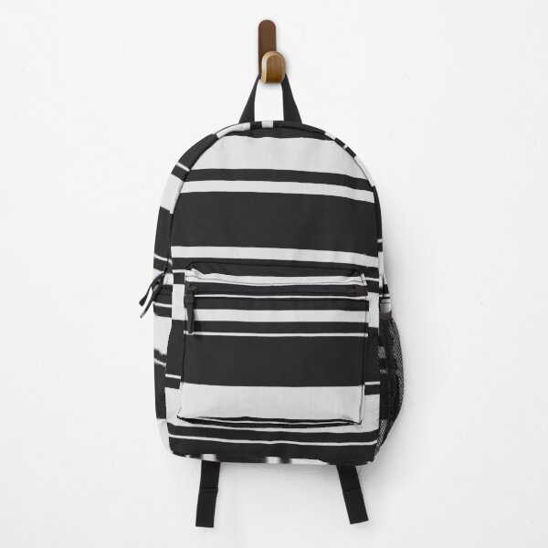 Item preview, Varying Width Black and White Stripes Pattern designed and sold by James Prince.