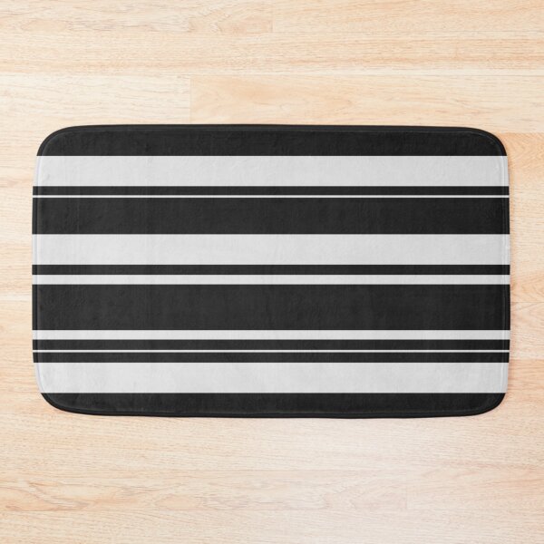 Item preview, Varying Width Black and White Stripes Pattern designed and sold by James Prince.