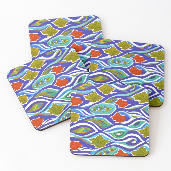 Item preview, Maple Floral Pattern 16 designed and sold by Artekinium.