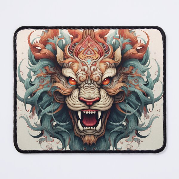 Item preview, “Thai Lion Beast” designed and sold by Art-Vortex-fr.