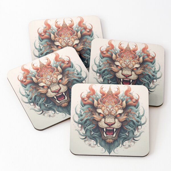 Item preview, “Thai Lion Beast” designed and sold by Art-Vortex-fr.