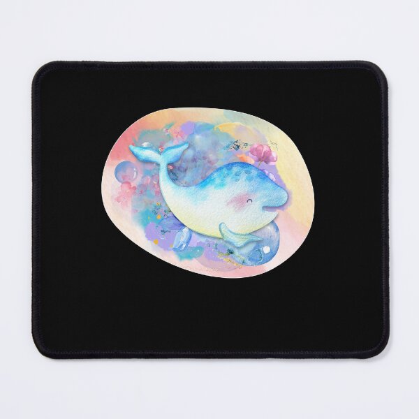 Item preview, Baby Beluga Whale Watercolor designed and sold by kuremureDesign.