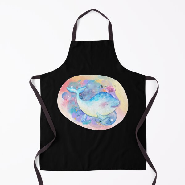 Item preview, Baby Beluga Whale Watercolor designed and sold by kuremureDesign.