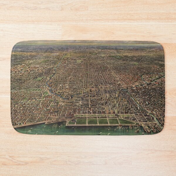 Item preview, Chicago Central Business Section (1916) designed and sold by allhistory.