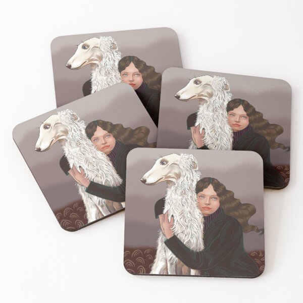 Item preview, Hugging the White Hound designed and sold by ArabellaProffer.