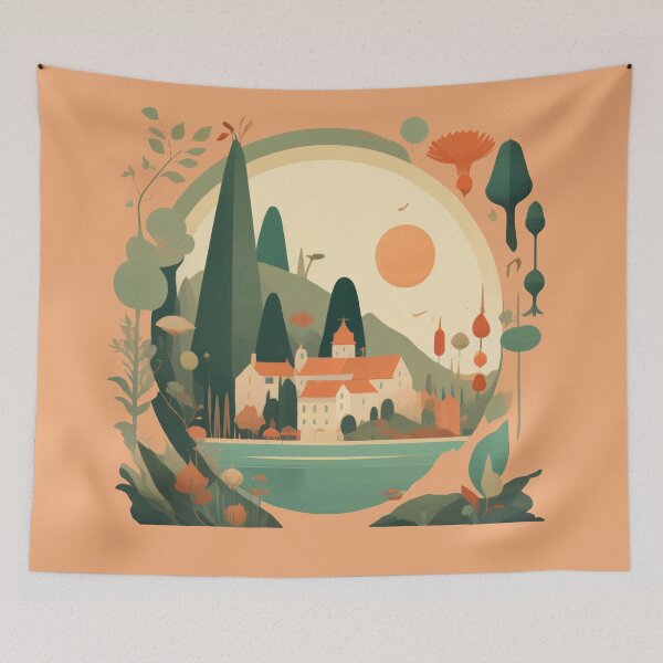 Item preview, Mansion in an Enchanted Forest designed and sold by XikilloconX.