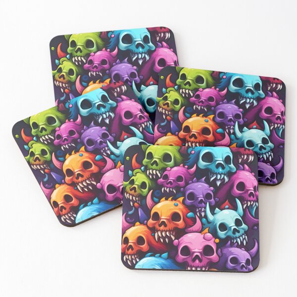 Item preview, alienlove 71 good mood lucky funny skull designed and sold by alienlove-8.