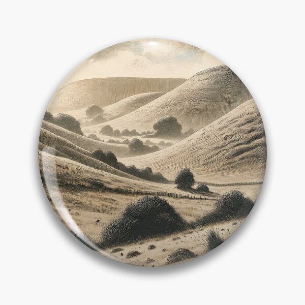 Item preview, Hillside Whispers: Gentle Dawn's Embrace designed and sold by PictorialWhimsy.