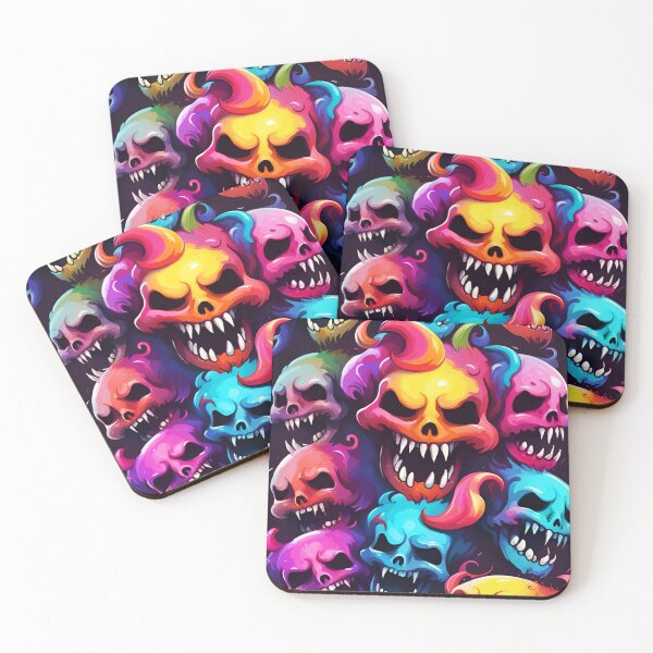 Item preview, alienlove 72 good mood lucky funny skull designed and sold by alienlove-8.
