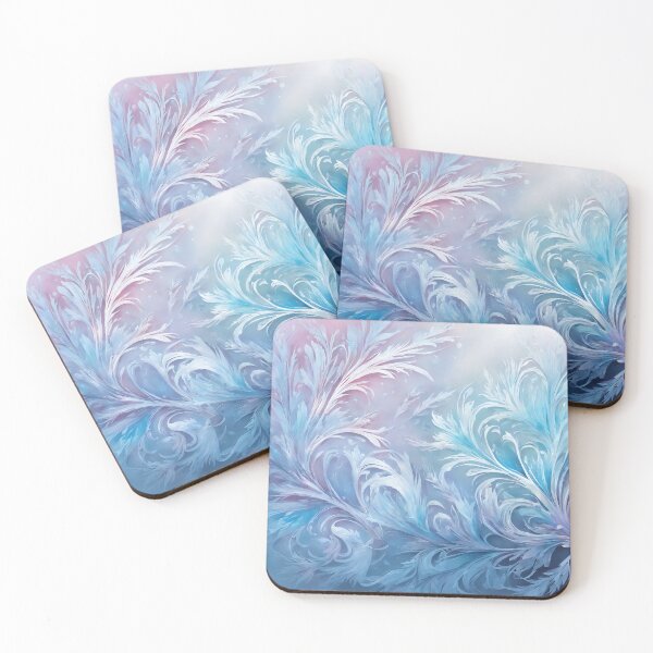 Item preview, Abstract frost. Winter season pattern. designed and sold by twisted-dot.