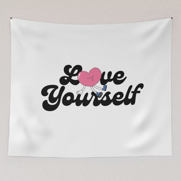 Item preview, Love yourself l Stereo l Retro l Cartoon l  designed and sold by Caluva ..