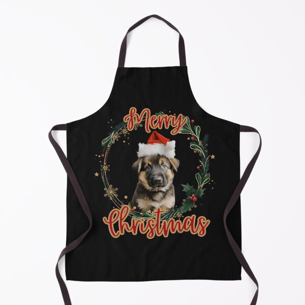 Item preview, German Shepherd Puppy Christmas Shirts | Adorable Holiday Apparel designed and sold by DarlingsTees.
