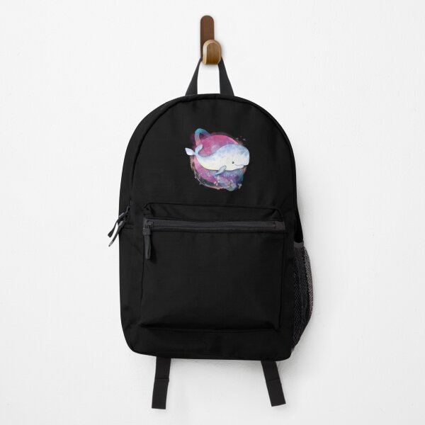 Item preview, Baby Beluga Whale In Space Watercolor designed and sold by kuremureDesign.