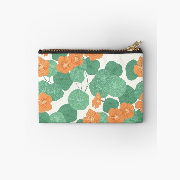 Item preview, Nasturtiums on linen designed and sold by lauragraves.