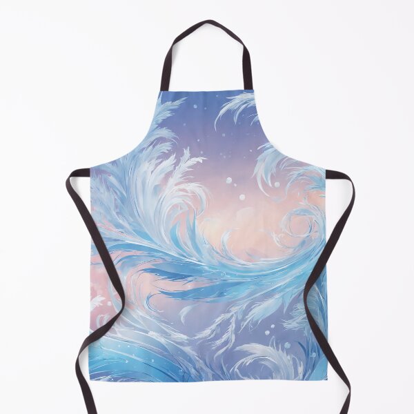 Item preview, Blue frost pattern. Abstract winter season background. designed and sold by twisted-dot.