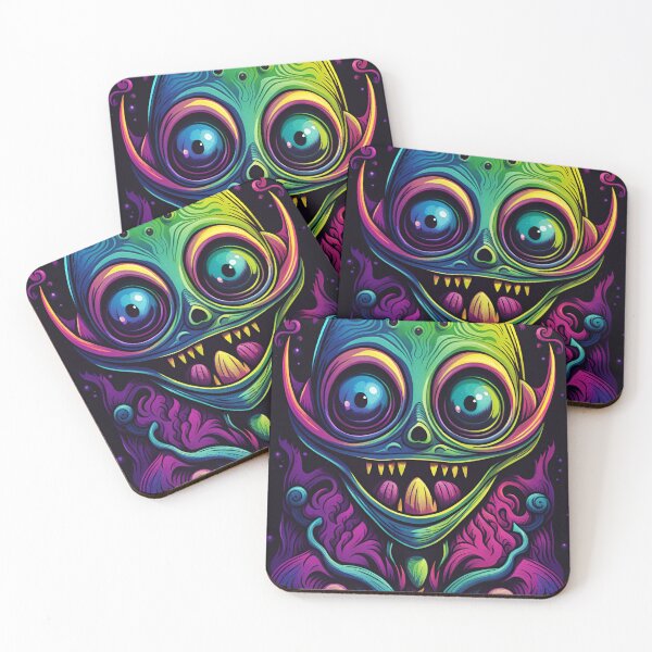 Item preview, alienlove 75 good mood lucky funny skull designed and sold by alienlove-8.