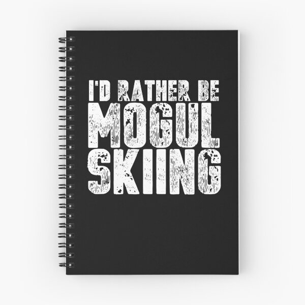 Item preview, I'd Rather Be Mogul Skiing Sarcastic Ski Quote designed and sold by SharpThreadZ.