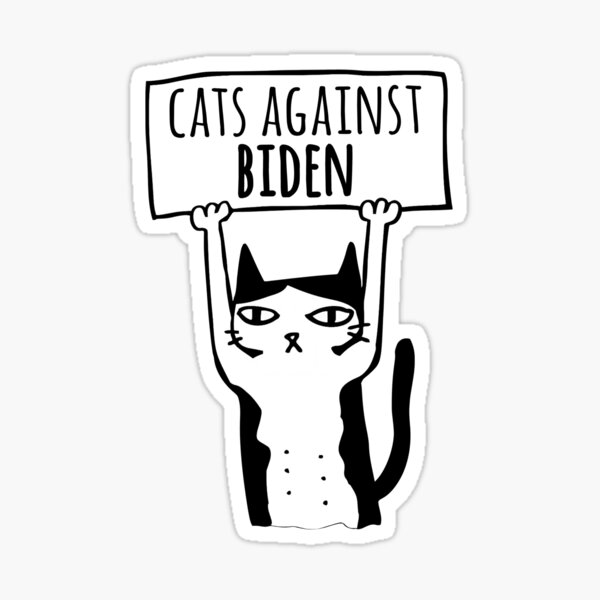 Artikel-Vorschau von Katzen gegen Biden Pro Trump Maga Meme, designt und verkauft von fomodesigns.