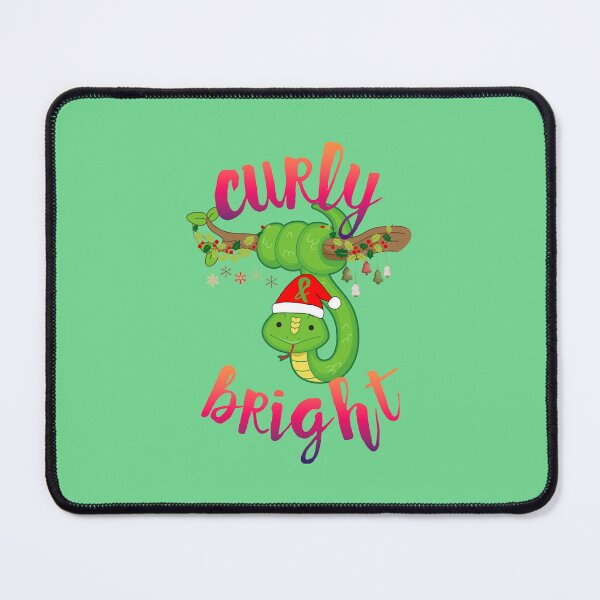 Item preview, Curly and Bright Christmas Snake designed and sold by my-green-gecko.