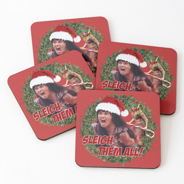 Item preview, Sleigh Them All Xena & Gabrielle designed and sold by CharXena.