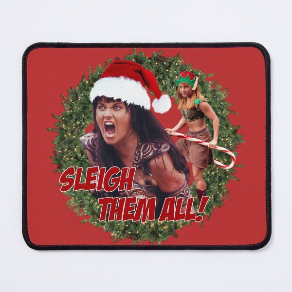 Item preview, Sleigh Them All Xena & Gabrielle designed and sold by CharXena.