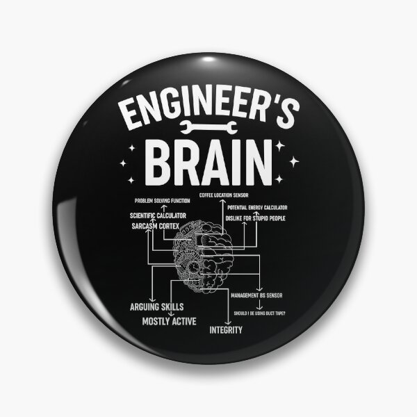 Item preview, Engineer's brain designed and sold by BorczVisuals.