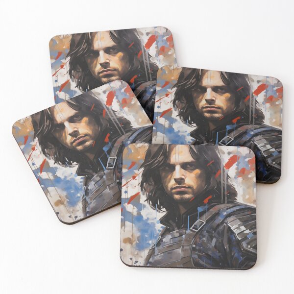 Item preview, Winter Soldier painting designed and sold by Charlotte Hawkins.