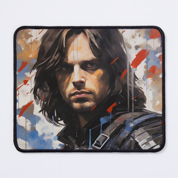 Item preview, Winter Soldier painting designed and sold by Charlotte Hawkins.