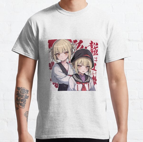 T-shirt Himiko Toga Boku No Hero - Personalizei