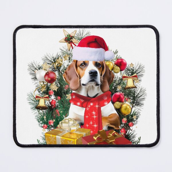 Item preview, Beagle Puppy Merry Christmas Tree Ornaments & Gifts For Dog Lovers designed and sold by FCS Specialties LLC.