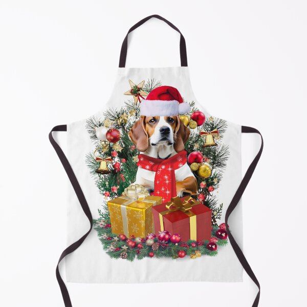 Item preview, Beagle Puppy Merry Christmas Tree Ornaments & Gifts For Dog Lovers designed and sold by FCS Specialties LLC.
